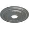 Ekena Millwork Federal Ceiling Medallion (Fits Canopies up to 8 1/2"), 15 3/8"OD x 3 5/8"ID x 1"P, Platinum CM15FEPLS - alternate 3